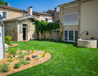 Un jardin en coeur de bourg