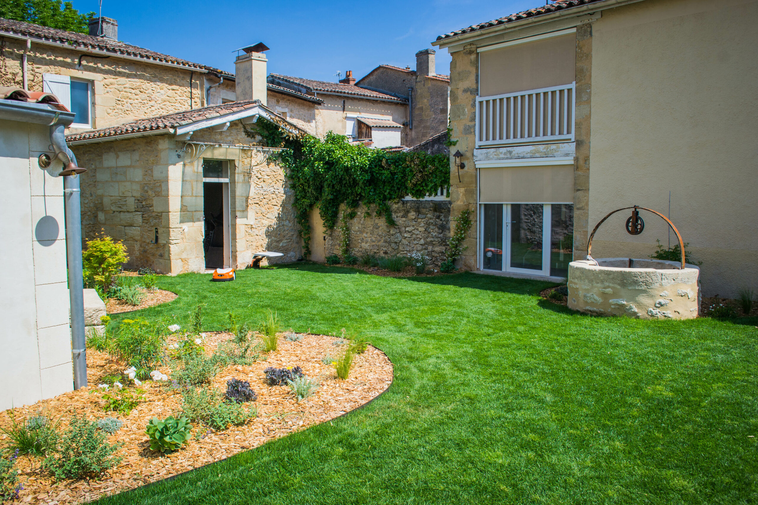 Un jardin en coeur de bourg